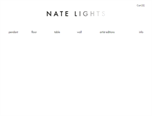 Tablet Screenshot of nate-lights.com